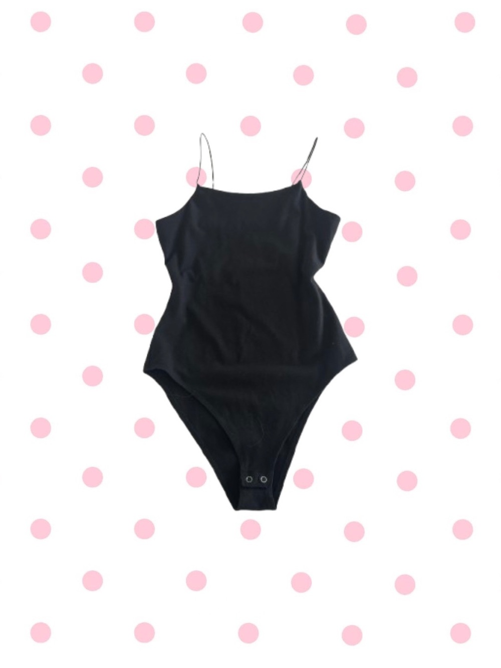 wild fable women’s spaghetti strap black bodysuit 👼🏼
